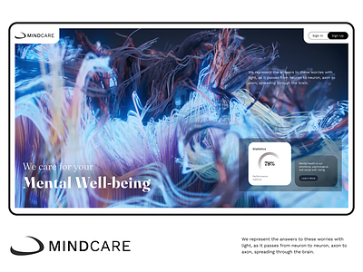 Mental Heath Platform best shot brain colors design mental mental health neurons ui ux web wellbeing