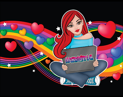 ivetastic illustrations animation branding graphic design logo