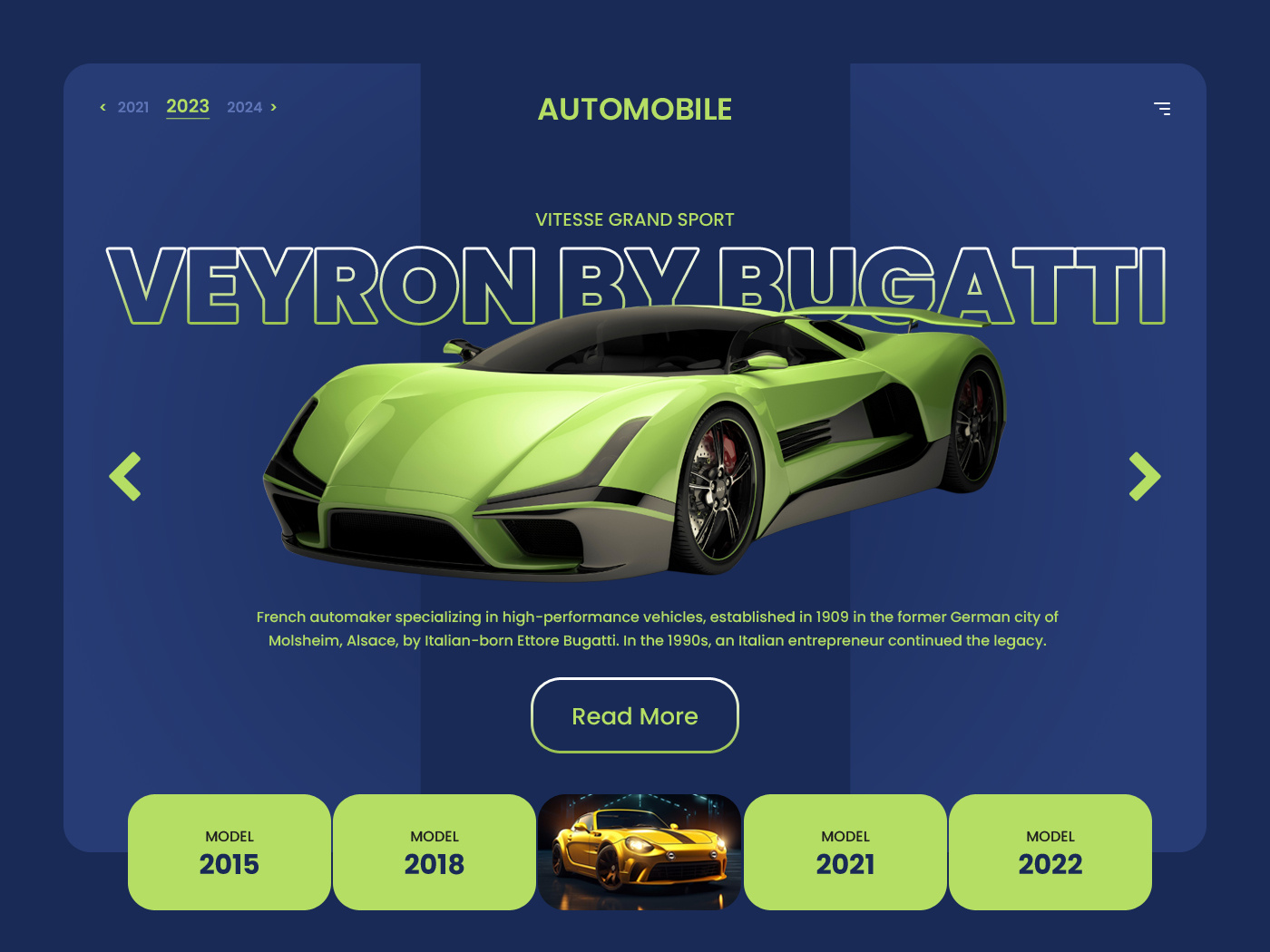 Automobile Website Hero Section Ui Design By Webdesk Solution On Dribbble