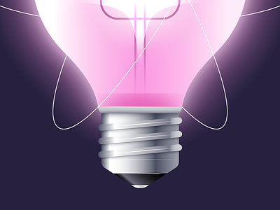Careers at Increment careers chrome ideas illustration lightbulb pink ui vector