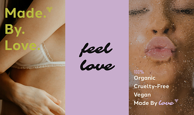 Feel love beauty branding branding graphic design illustration logo ui