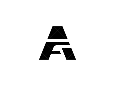 AF logo af af logo af monogram branding design fa fa logo fa monogram graphic design icon identity illustration lettermark logo logo design logotype monogram tri angle typography vector