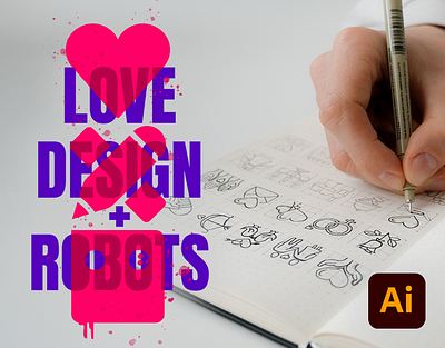 Valentine's Day Icon Design Process and Graphic Design Vlog design graphic design graphic design vlog icon icon design icon design process icon set icons icons design icons set illustration line set symbol thin line valentines valentines day vector vlog youtube
