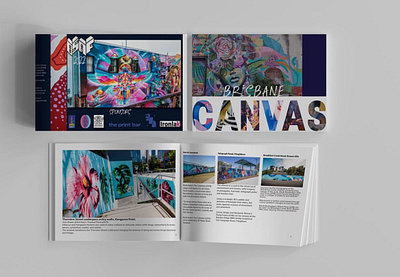 A5 Booklet for Canvas book design graphic design logo print advertising print design