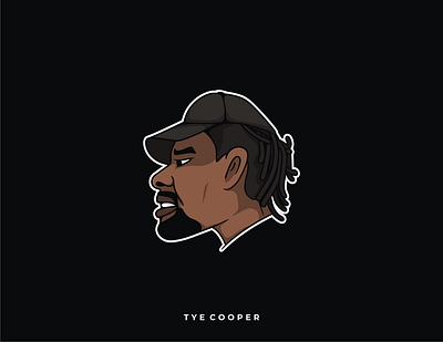 Tye Cooper app apparel beat black box branding cannabis design dj graphic design hip hop illustration logo marijuana music rap rasta rock smoke vector