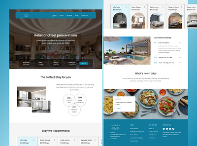Hotel Booking Landing Page app app design design figma mobile ui ui uiux