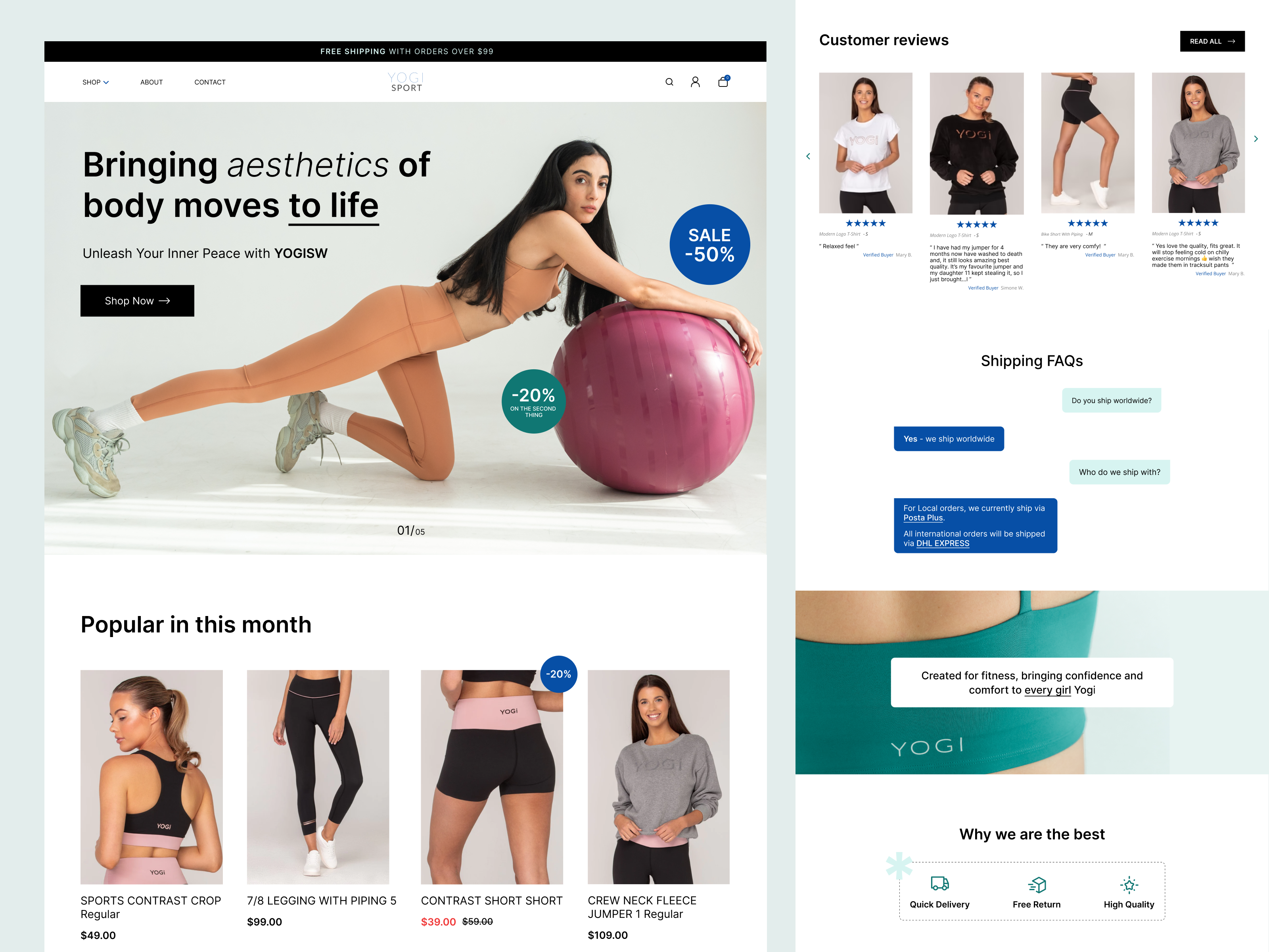 Example of Website Redesign 🎨