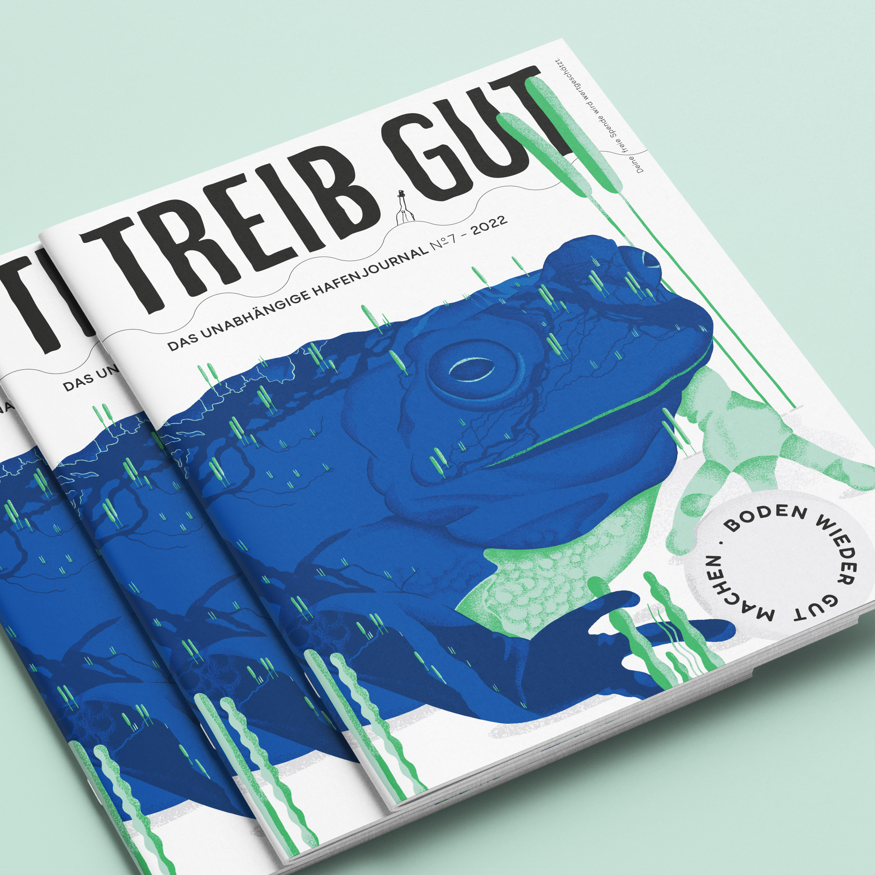 Harbour toad adobefresco cover coverillustration digitalillustration editorial harbour illustration map mapdesign toad