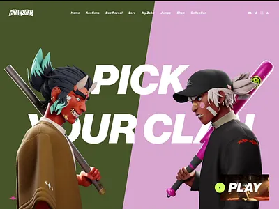 NFT Landing Page app branding design graphic design illustration logo typography ui ux vector