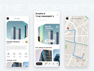 Real Estate Mobile App Design animation app design application design design graphic design minimal real estate app mobile app mobile app desing property app property mobile app real estate real estate application design ui
