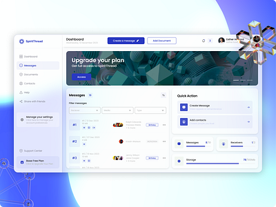 Product Dashboard | Digital Vault 🔑 3d crypto dashboard design glass main page minimal product productdesign ui ux