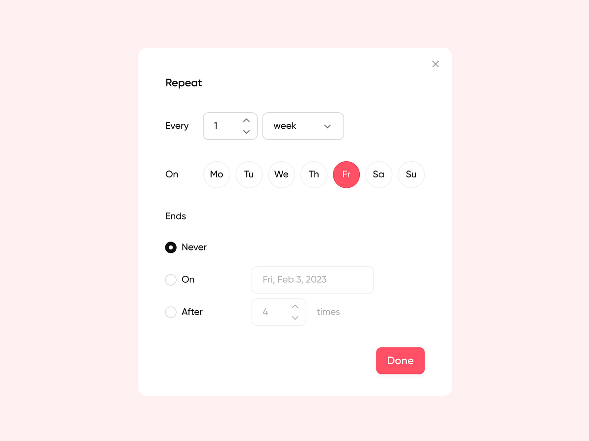 Daily UI 041 Workout Tracker by Olga Chernenka on Dribbble