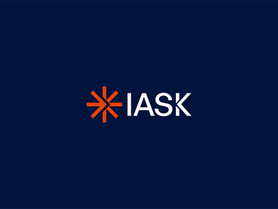 IASK - Designed by Ascendo™ Team abstractlogo arrow body health branding brandmark clean logo community consultancy custom typography design entrepreneurship forward motion graphic design kinesiology logo logo inspiration logo showcase minimalism silicon valley yoga