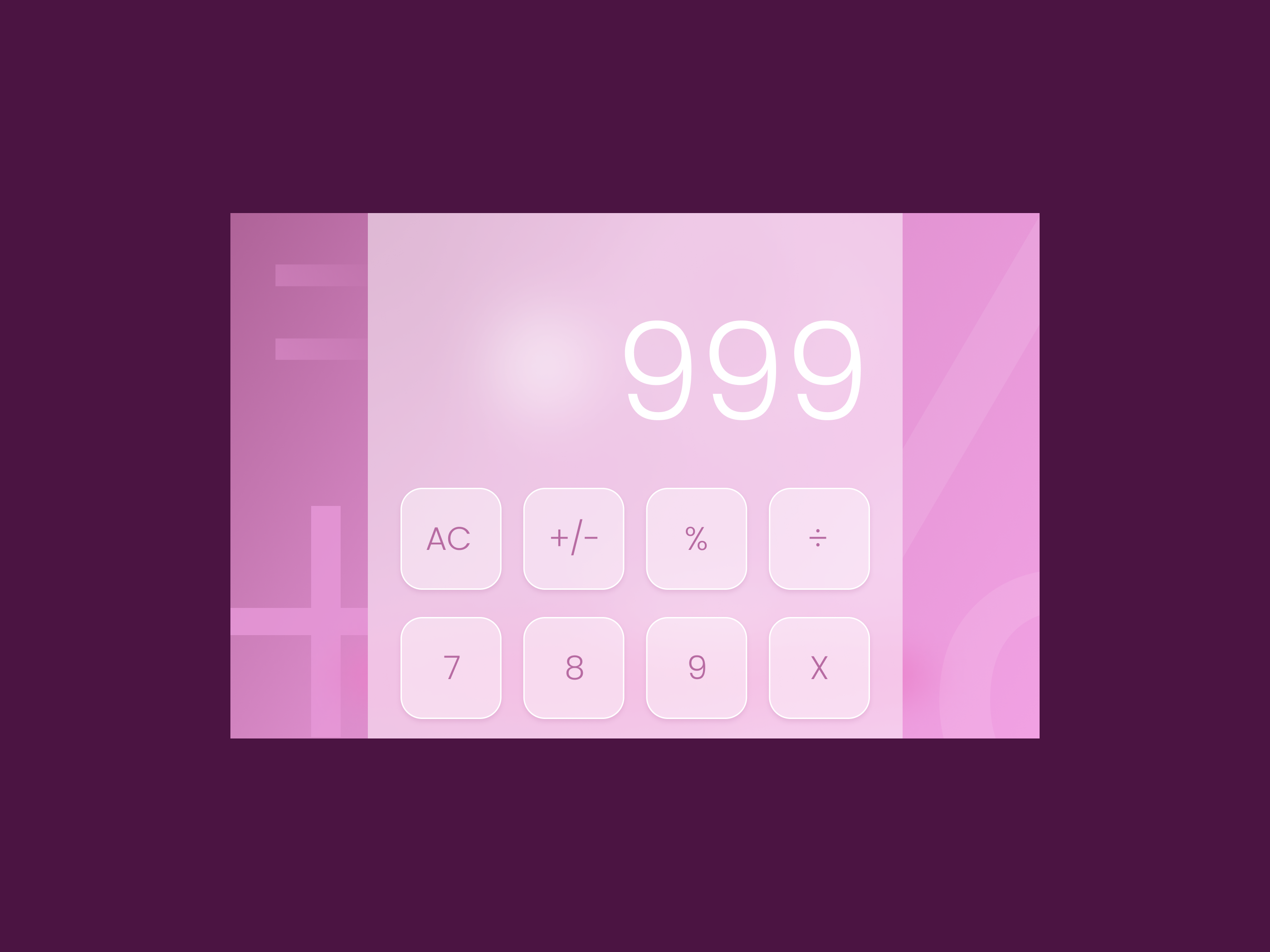 Calculation - Daily UI 04 by Ingrid Høydal Nestvold on Dribbble