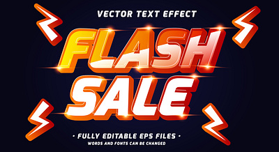 Flash Sale 3d editable text style Template guaranteed satisfaction