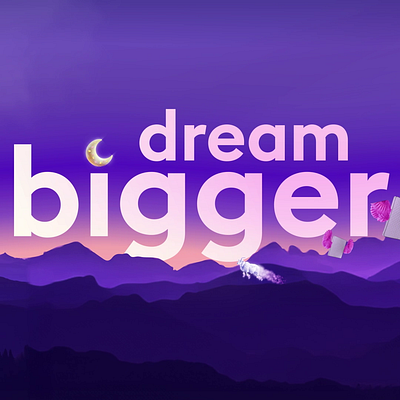 Bedshed Dream Bigger Creative Social 3d ads advertising animation branding character design dream graphic design illustration logo motion graphics sheep sleep social typography vector video video editing youtube