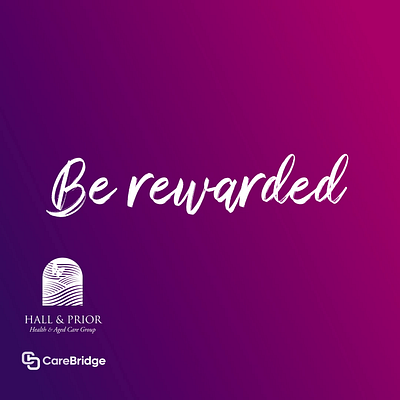 Hal & Prior Carebridge Be Rewarded Social ads advertising animation branding design graphic design logo motion graphics social tvc video youtube