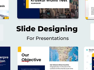 Slide Designing for Presentations business graphics presentations slide designing