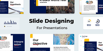 Slide Designing for Presentations business graphics presentations slide designing