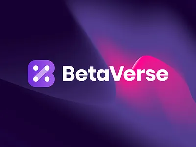 BetaVerse - Logo Design b letter logo brand identity branding design system finance fintech financial identity identity design logo logo design logo designer logotype mark media tech digital percentage startup branding symbol
