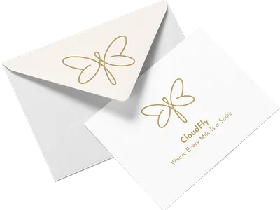 CloudFly- logo design ☁️🦋 branding design graphic design illustration logo typography vector