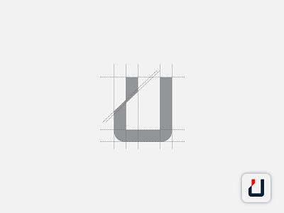 Letter U - logo design (Unused) abstract app logo brand identity branding creative logo graphic design identity logo logo design miniamlist logo minimal logo modern logo vector visual identity