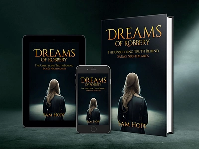 Dreams of Robbery book book art book cover book cover art book cover design book cover mockup book design cover art design dreams of robbery ebook ebook cover epic bookcovers graphic design horror book cover kindle book cover kindle cover mystery book cover paperback book cover professional book cover