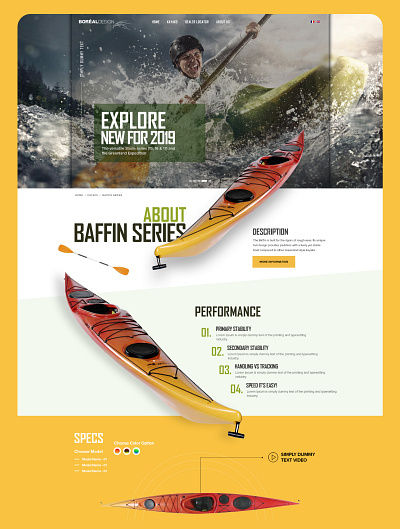 kayak design