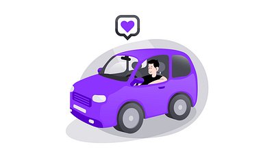 Car app illustration app business illustration car character flat illustration illustration ui vector vehicle