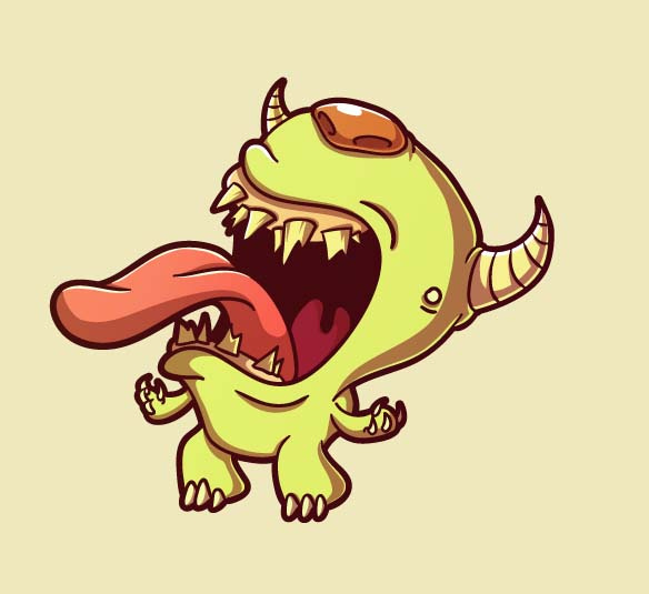 Example of I Will Create Unique Cartoon Characters