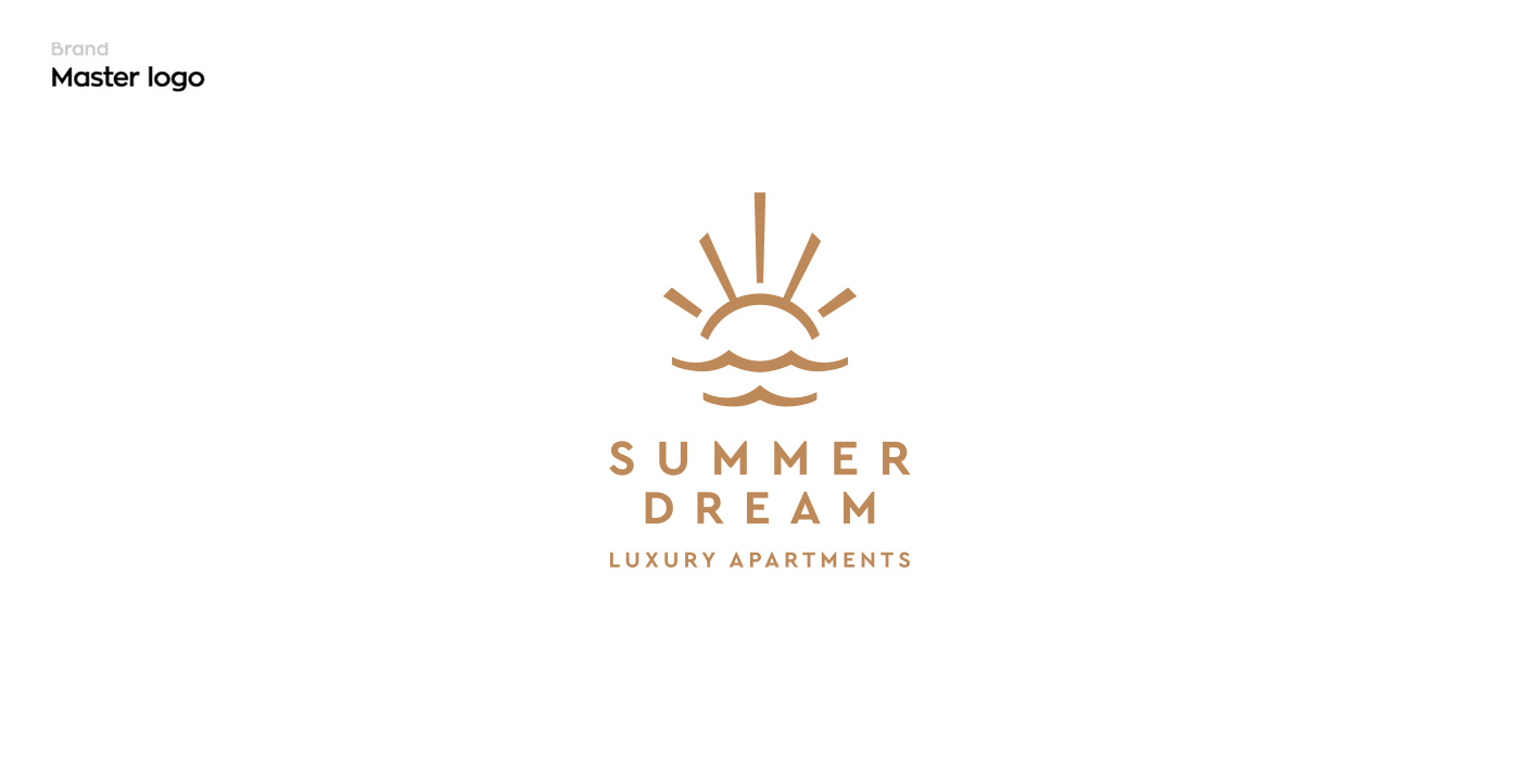 Branding “Summer Dream” Luxury apartments by Grafikon Art on Dribbble