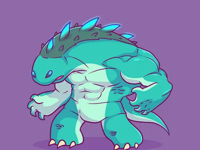 Blue lizard monster animal animals lizard monster monster lizar wild wild lizard wild monster