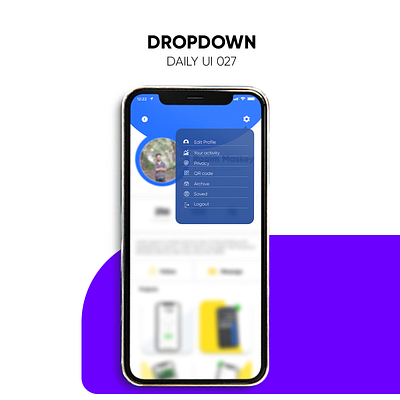 Dropdown #DailyUI #027 3d app branding challenge dailyui design graphic design illustration logo typography ui uiux ux vector