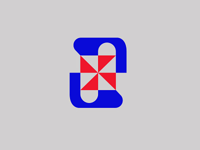 Letter S + Star bold branding design geometric letter logo logodesign modern s star