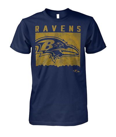 Preschool Baltimore Ravens Purple Liquid Camo Logo Shirt