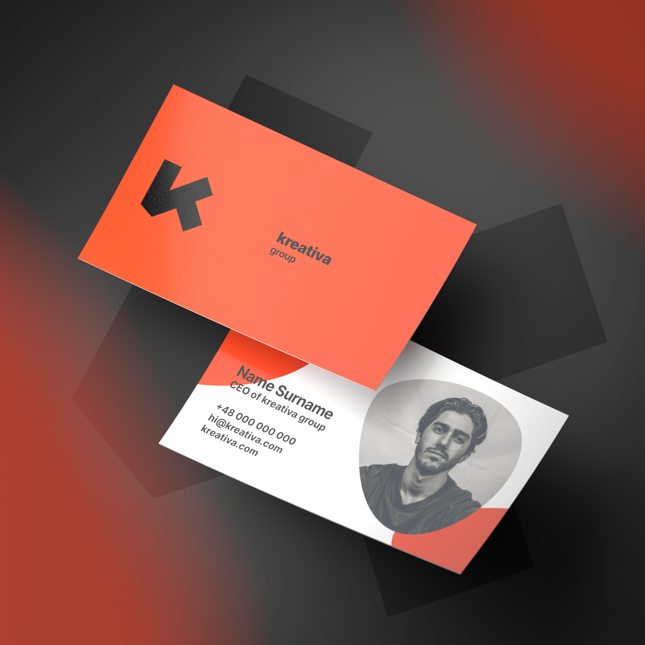 Kreativa project for Monogram + Business Card Workshops asp wro asp wrocław branding business card course logo norbert kowalczyk workshop wroclaw wrocław