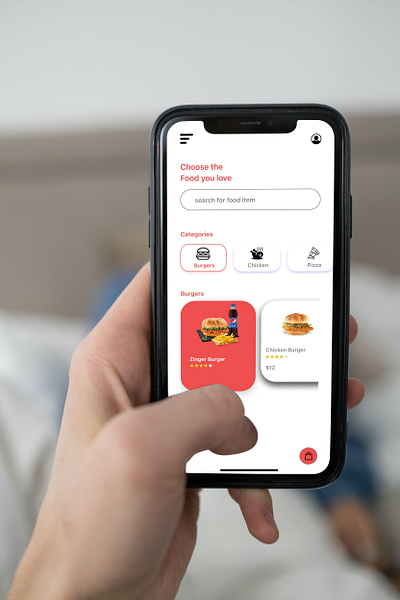 Categories and burgers ux