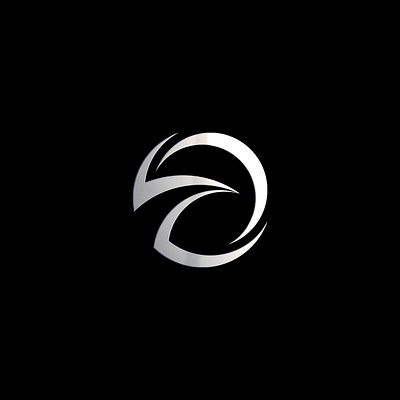 Dynamic circular financial logo accounting circular crest design dynamic elegant emblem financial flat lettermark logo minimal modern symbolic