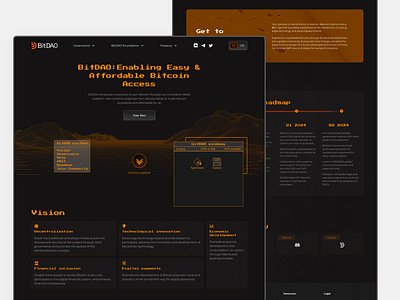 BitDAO : Landing Page Web3 Exploration branding design graphic design illustration ui ui ux ux