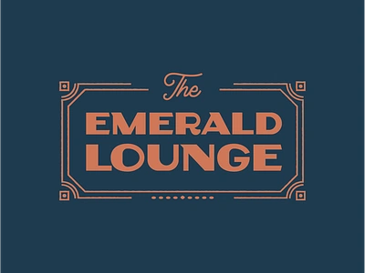 The Emerald Lounge brand identity branding campfireandco design graphic design illustration logo richmond