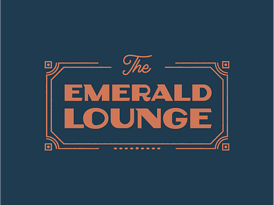 The Emerald Lounge brand identity branding campfireandco design graphic design illustration logo richmond