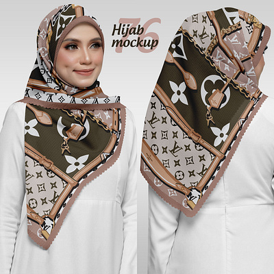 Hijab Mockup Pack 76 apparel clothes design download fashion female girl hijab mockup muslim photoshop psd scarf shawl template woman