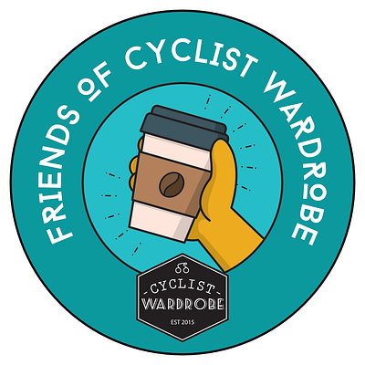 Badge Designs for Cyclist Wardrobe affinity designer branding design graphic design