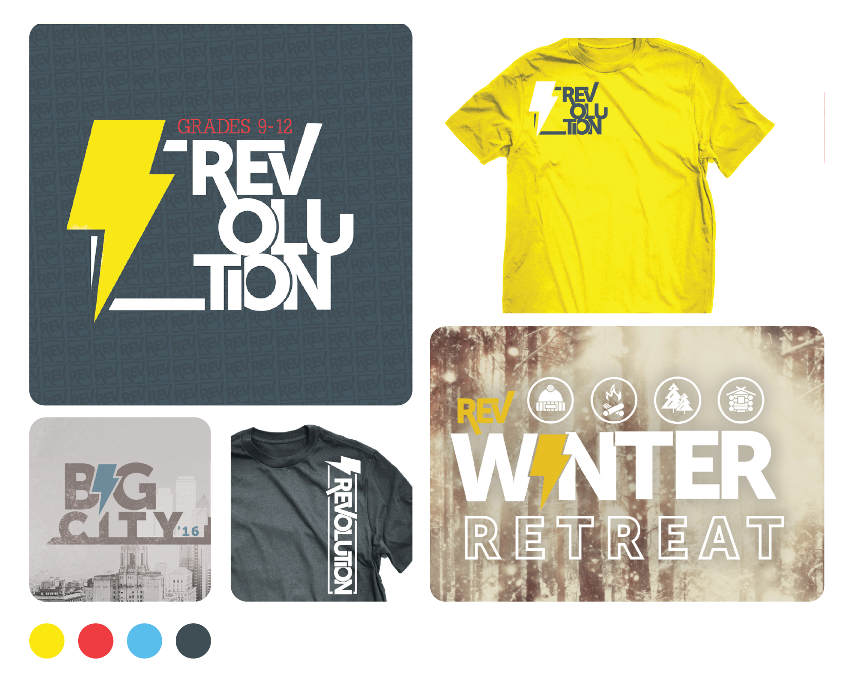 Revolution - Youth Branding branding design graphic design youth
