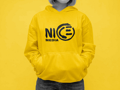 Nice Media Swag branding design graphic design hoody identity logo media smile smiley face swag