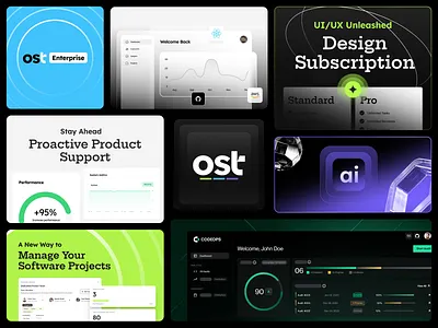 OST | 2024 branding interface logo product typography ui ux web
