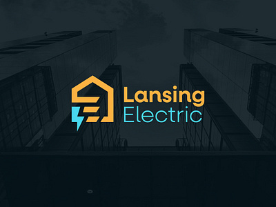 Lansing Electric logo ehome logo electric home logo electric house logo electric logo electronics logo home logo house logo lansing electric lansing logo le le logo light lighting logo logo logodesigner modern home modern home logo spark logo thunder home thunder logo