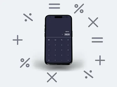 Dailyui 004 - Calculator