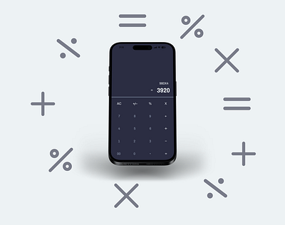 Dailyui 004 - Calculator