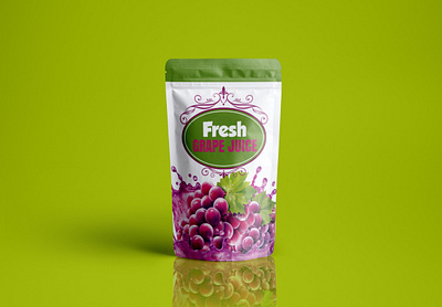 Juice Pouch Design branding design food packaging graphic design level design marketing packaging packaging design pouch